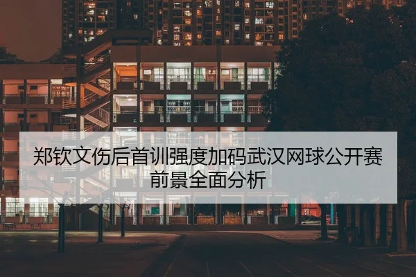 郑钦文伤后首训强度加码武汉网球公开赛前景全面分析